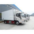 4x2 mini refrigerated van truck for sale